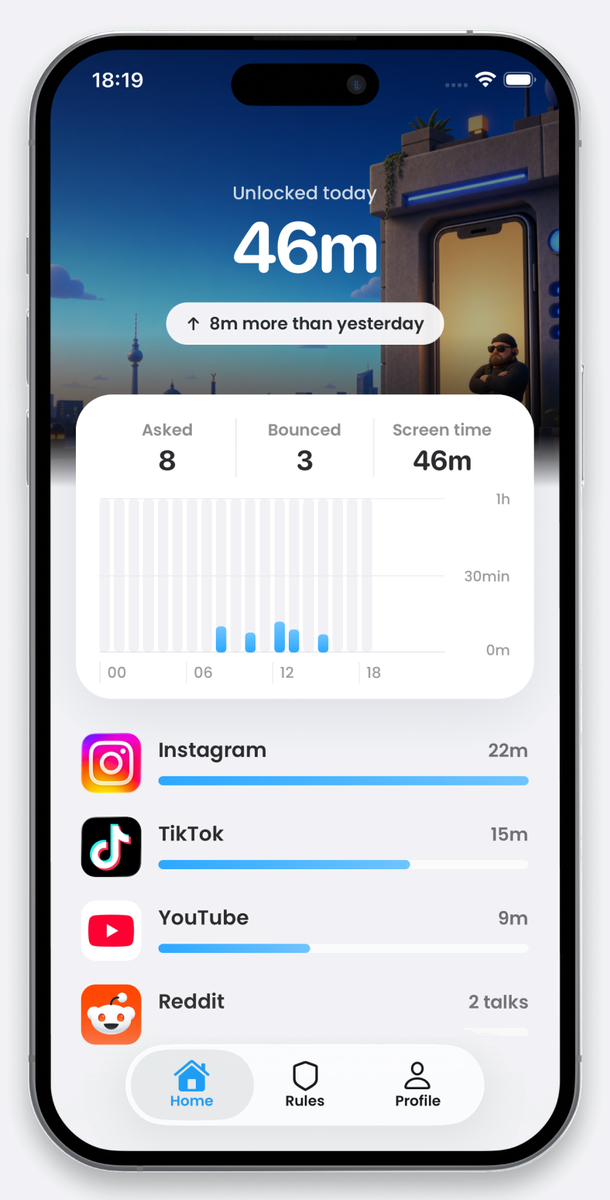 Lock down any app or site